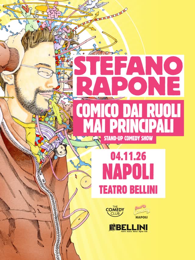 Stefano Rapone - Comico dai ruoli mai principali