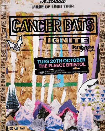 CANCER BATS MADE OF LOUD TOUR