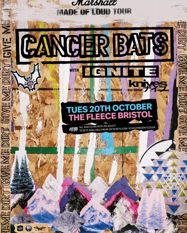 CANCER BATS MADE OF LOUD TOUR