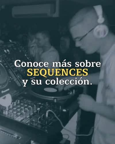 Esta noche @sequencesdnb rueda sus vinilos por primera vez en Colombia.