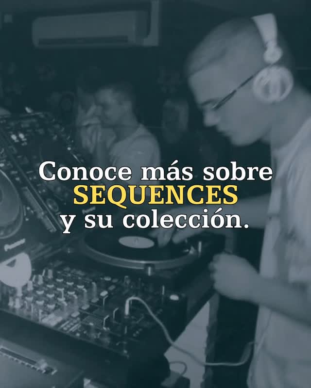Esta noche @sequencesdnb rueda sus vinilos por primera vez en Colombia.