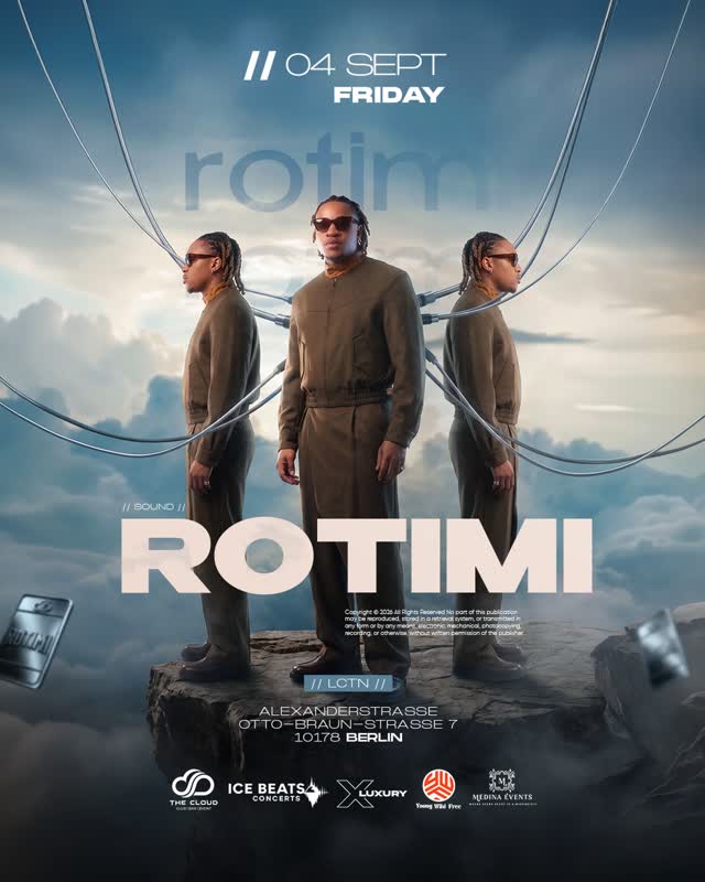 Rotimi Live in Berlin