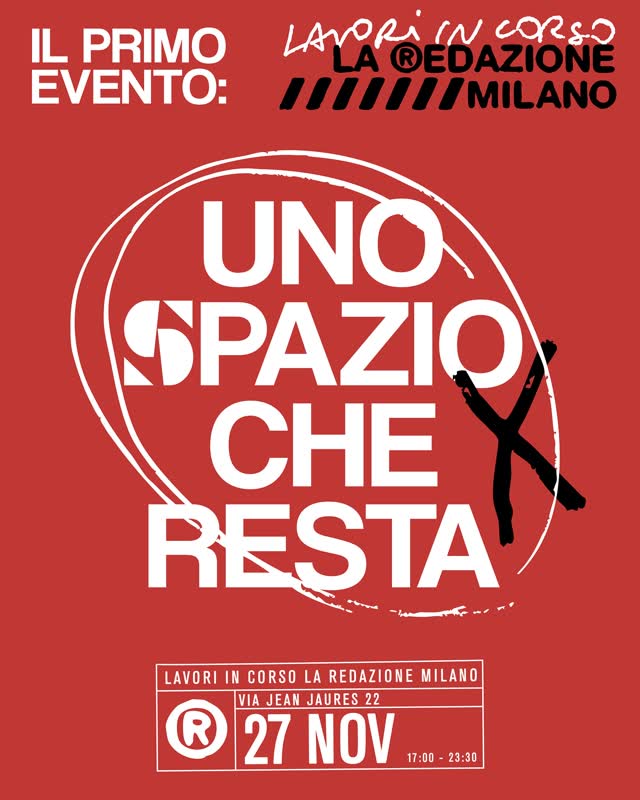 Lavori in corso - Il primo grande evento