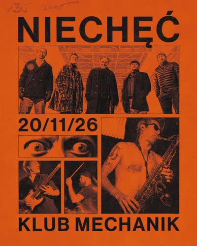 NIECHĘĆ zagra na naszej scenie