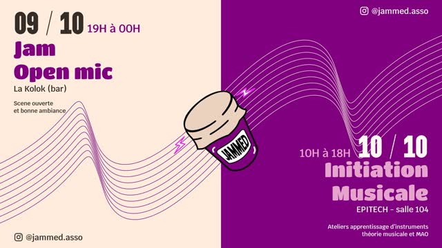 Jam Open mic / Initiation Musicale