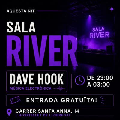 AQUESTA NIT A LA RIVER - Dave Hooker