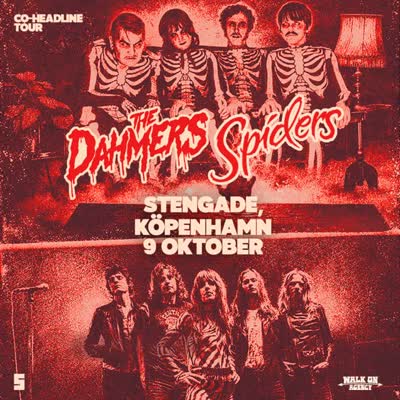 Spiders och The Dahmers på Stengade