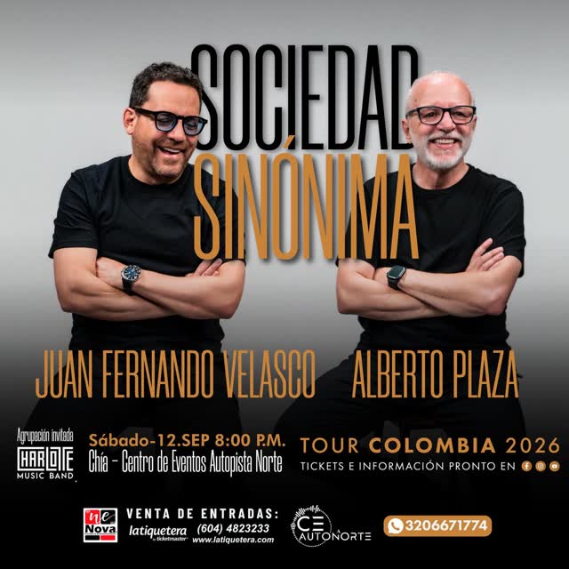 Noche mágica junto a Alberto Plaza y Juan Fernando Velasco