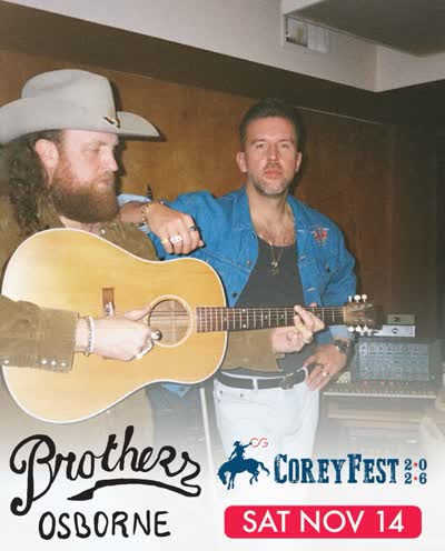12th Annual CoreyFest starring Brothers Osborne