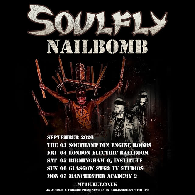 Soulfly + Nailbomb at London’s Electric Ballroom