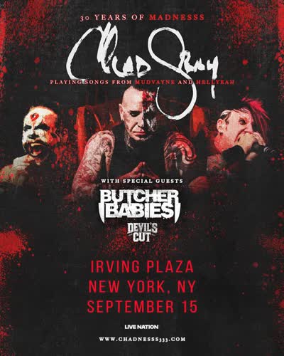 Chad Gray: 30 Years of Madnesss Tour in NYC