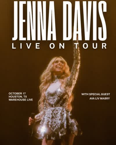 SHE'S COMING TO HOUSTON - JENNA DAVIS — Live