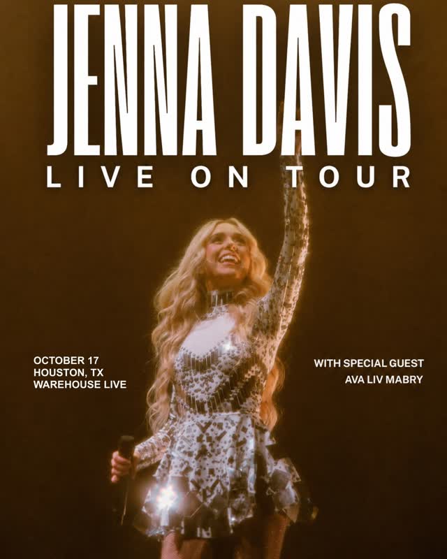 SHE'S COMING TO HOUSTON - JENNA DAVIS — Live