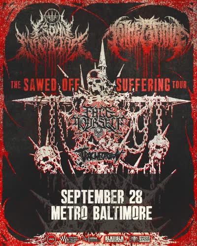 Deathcore heavyweights Crown Magnetar and To The Grave join forces for a devastating night of extreme music at Metro Baltimore on Monday, September 28th with support from Face Yourself and Tracheotomy.