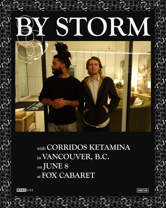 Tonight, @modoliveofficial x Homestand present By Storm (@injuryreserve) with @corridosketamina!