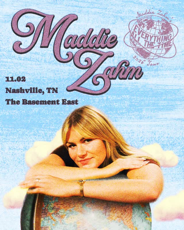 NEW SHOW! Maddie Zahm is hitting the stage on November 2nd, 2026!