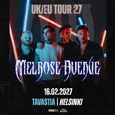 UUSI JULKISTUS 🖤 MELROSE AVENUE PALAA SUOMEEN HELMIKUUSSA 2027 🌟