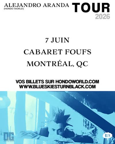 Ce soir - Tonight @ Cabaret Foufs