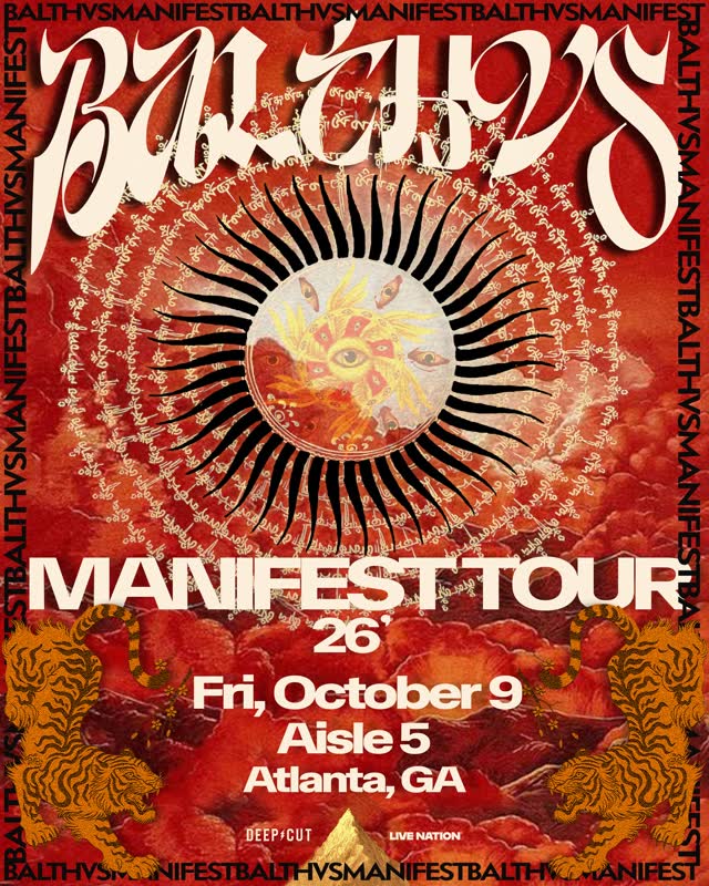 NEW ONE :: Balthvs - Manigest Tour takes over Aisle 5 Fri, Oct 9!