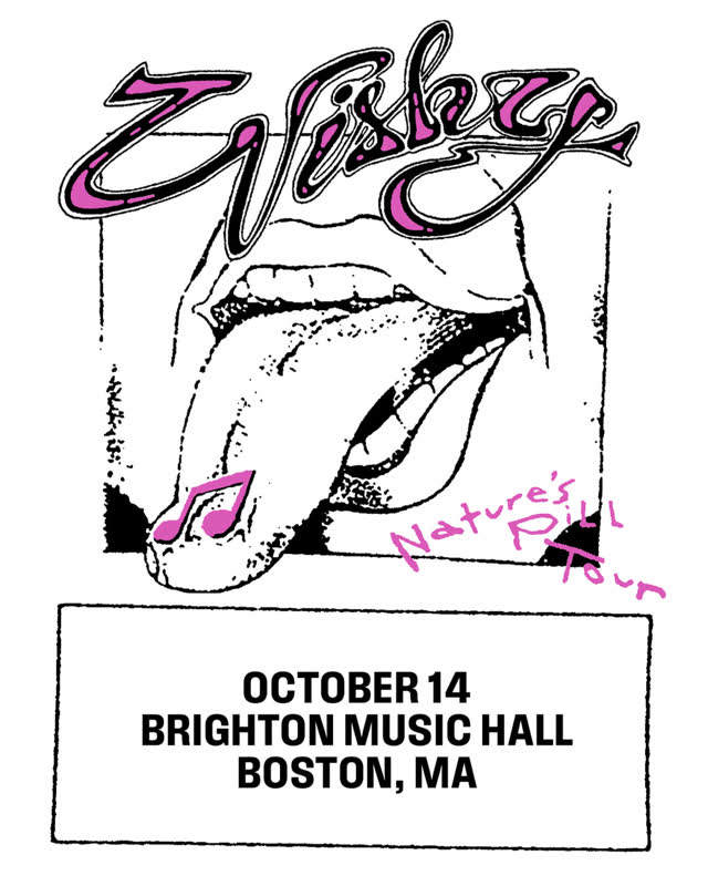 Wishy are coming back to Boston on October 14th! The new album “Nature’s Pill” is out October 2. Tickets on sale June 12 @ 10am!