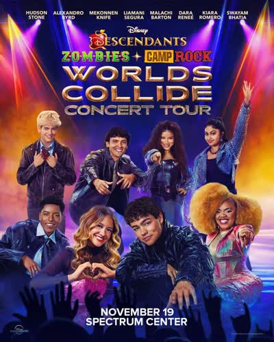 Disney Descendants, ZOMBIES & Camp Rock: Worlds Collide Concert Tour