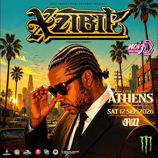 Η χρυσή εποχή του West Coast Hip-Hop επιστρέφει στην Αθήνα!