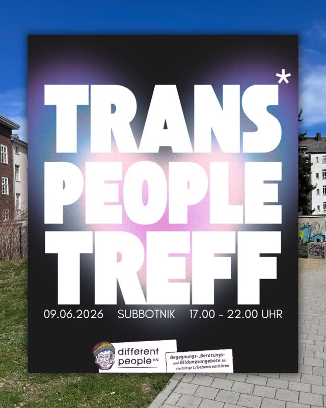 🏳️⚧️ Trans*people Treff im Subbotnik 🏳️⚧️