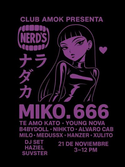 NERD’S — CLUB AMOK PRESENTA