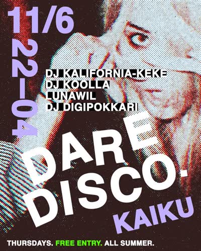THU 11/6 – DARE DISCO