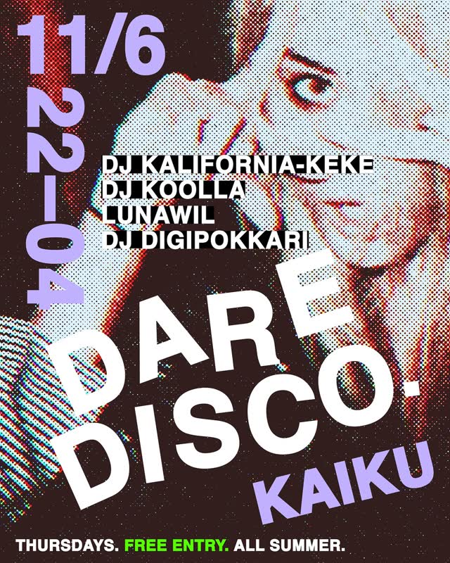 THU 11/6 – DARE DISCO
