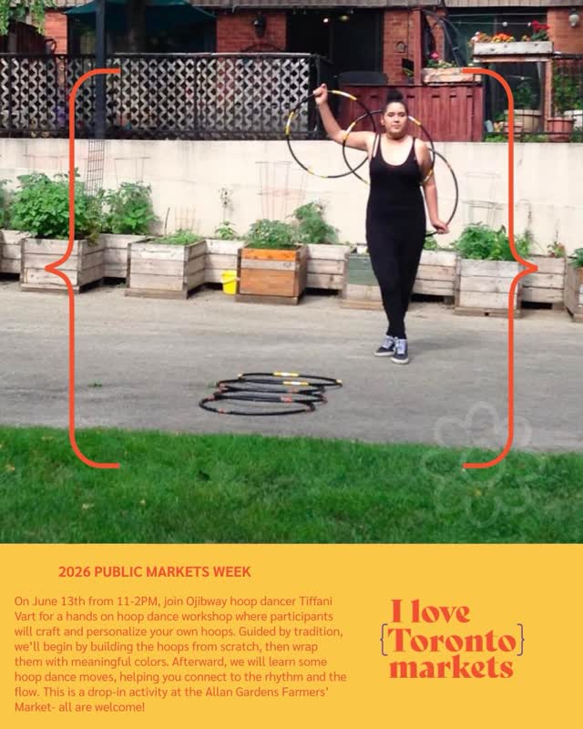 🌱On June 13th from 11-2PM, join Ojibway hoop dancer Tiffani Vart for a hands on hoop dance workshop where participants will craft and personalize your own hoops. Guided by tradition, we’ll begin by building the hoops from scratch, then wrap them with meaningful colors. Afterward, we will learn some hoop dance moves, helping you connect to the rhythm and the flow. This is a drop-in activity - all are welcome!