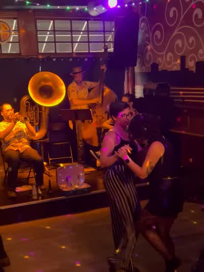 Live music and swing dancing event on Mondays
