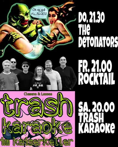 Trash Karaoke im Kaiserkeller