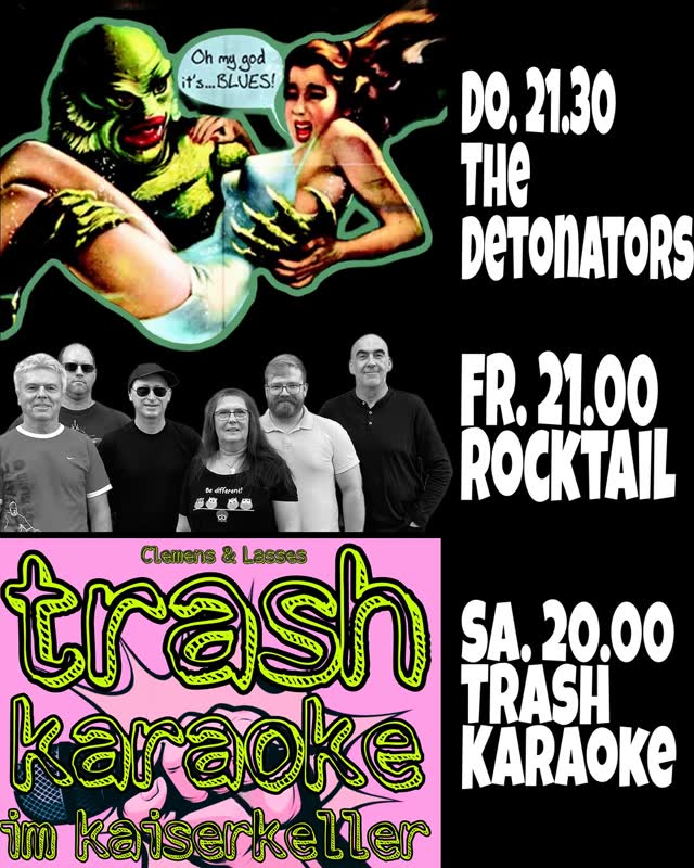 Trash Karaoke im Kaiserkeller