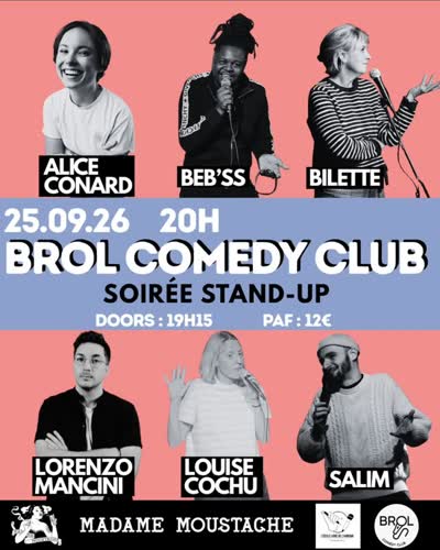 BROL COMEDY CLUB SOIRÉE STAND-UP