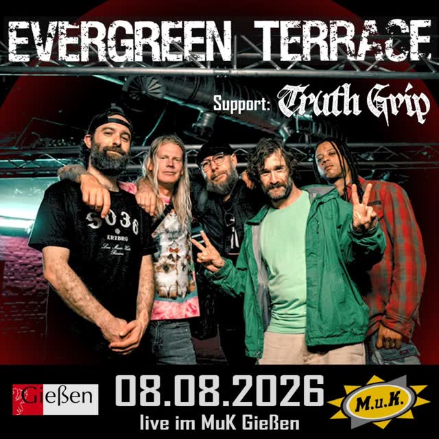 EVERGREEN TERRACE live im MuK Gießen