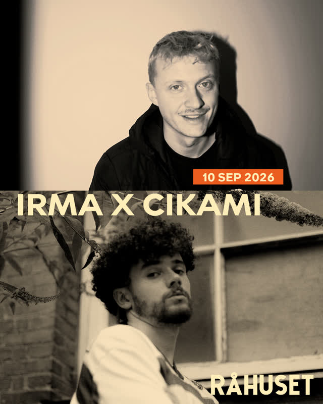 KONCERTNYHED: IRMA X CIKAMI