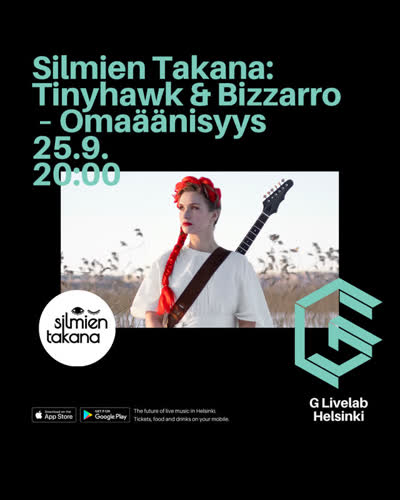 Tinyhawk & Bizzarro bändikeikalla ja haastattelussa G Livelabin Silmien Takana -klubilla