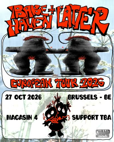 Hardcore Punk ! Stocked to host @babehavenband and @latter.band on their next euro tour