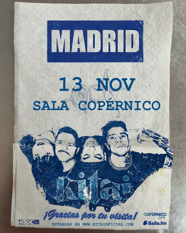 Kitai anuncia gira con para en Madrid