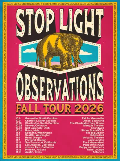 Stop Light Observations at Amos’ Southend