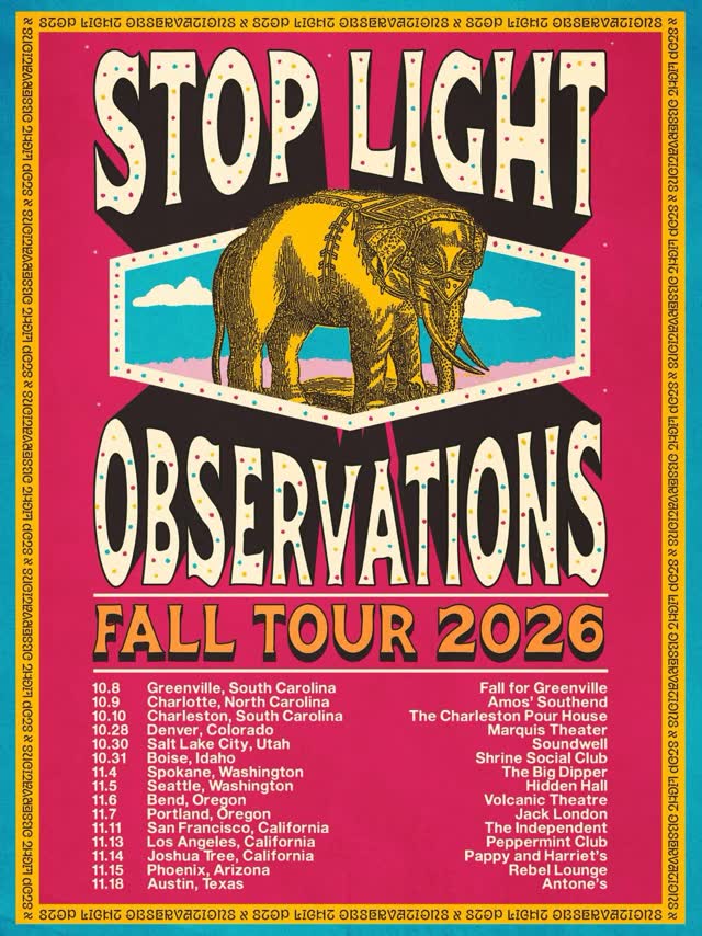 Stop Light Observations at Amos’ Southend