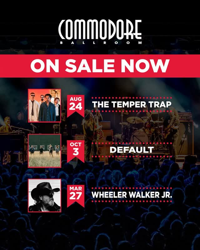 Commodore Ballroom Concert Series