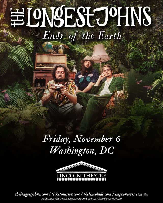 JUST ANNOUNCED: 11/6, @thelongestjohns