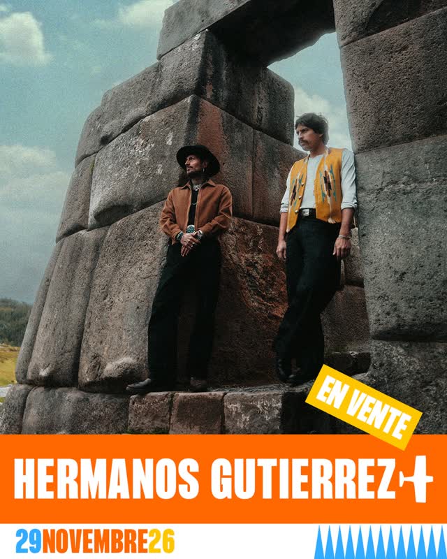 Hermanos Gutiérrez sera sur notre scène le 29 novembre !
