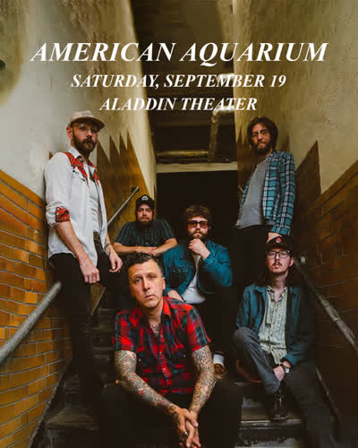 American Aquarium plays Aladdin Theater
