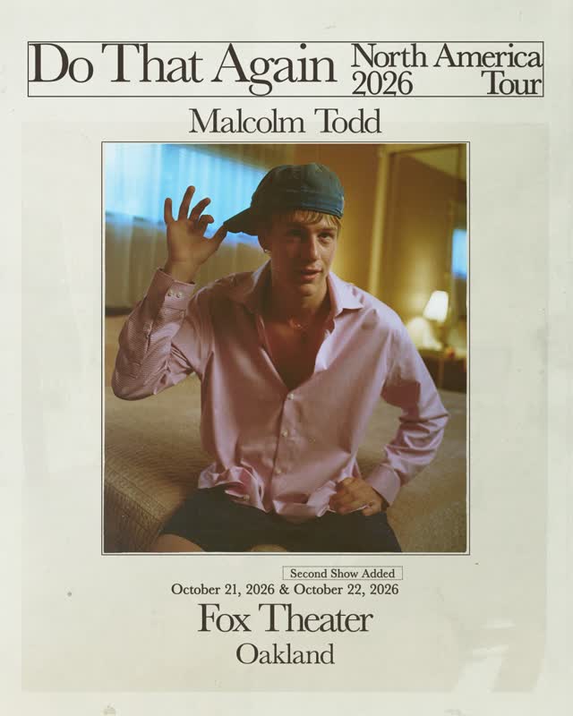 Malcolm Todd - Second Show in Oakland