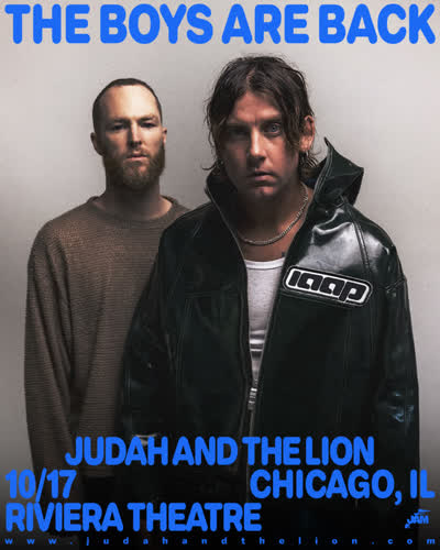 Judah & the Lion return to the Riviera Theatre