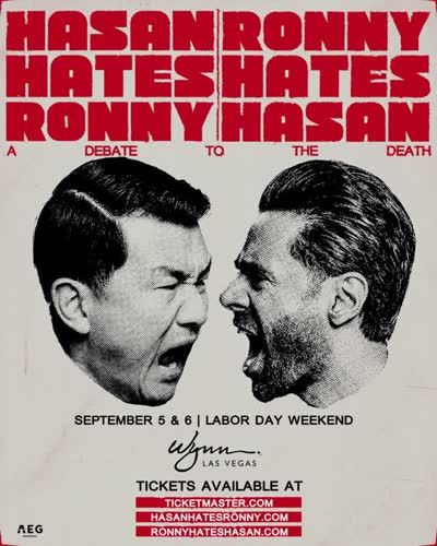 Hasan Hates Ronny | Ronny Hates Hasan tour
