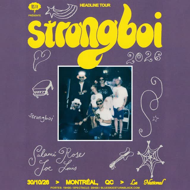 Strongboi en spectacle au Le National avec Salami Rose Joe Louis